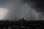 Вид на&nbsp;город во время грозы, 28&nbsp;июня 2021&nbsp;года