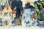 Репродукция иллюстрации из книги Корнея Чуковского «Доктор Айболит». Художник — Виктор Чижиков