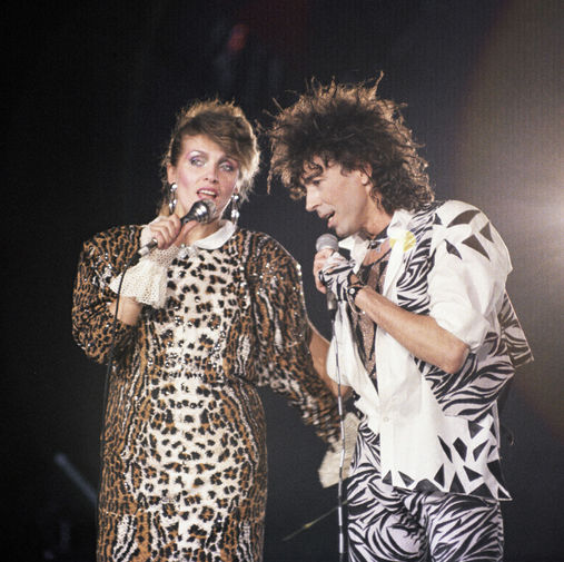 Лайма Вайкуле и Валерий Леонтьев исполняют песню Раймонда Паулса &laquo;Вернисаж&raquo;, 1987&nbsp;год