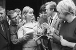 Марина Влади на V Московском Международном кинофестивале, 1967 год