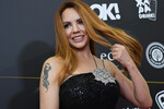 Певица МакSим на красной дорожке перед началом V музыкальной премии «Жара Music Awards» в концертном зале «Крокус Сити Холл», 2022 год
