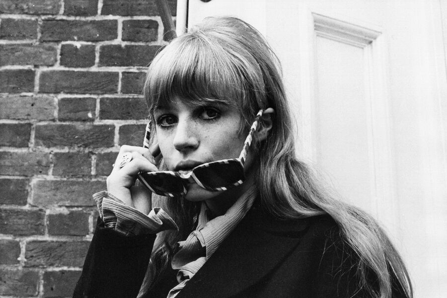 Актриса Марианна Фейтфулл в&nbsp;1967 году