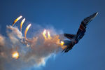 Многоцелевой истребитель Су-30СМ пилотажной группы &laquo;Русские витязи&raquo; на&nbsp;закрытии IV Международного военно-технического форума «Армия-2018»