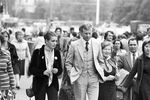 Актеры Малого театра Елена Цыплакова и Виталий Соломин, 1982 год