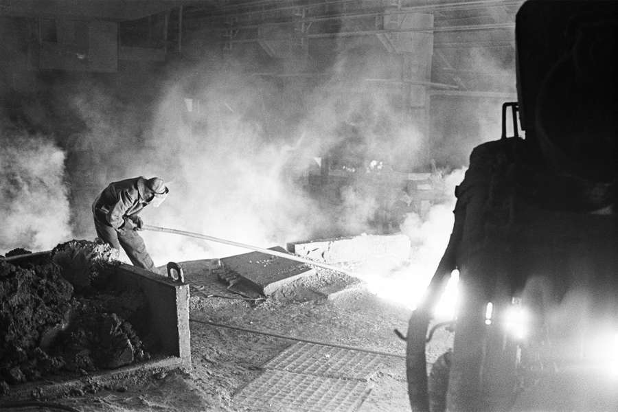Доменный цех металлургического комбината &laquo;Азовсталь&raquo;, 1962&nbsp;год