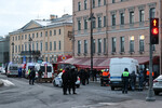 Последствия взрыва в кафе «Стрит-бар» на Университетской набережной в Санкт-Петербурге, 2 апреля 2023 года