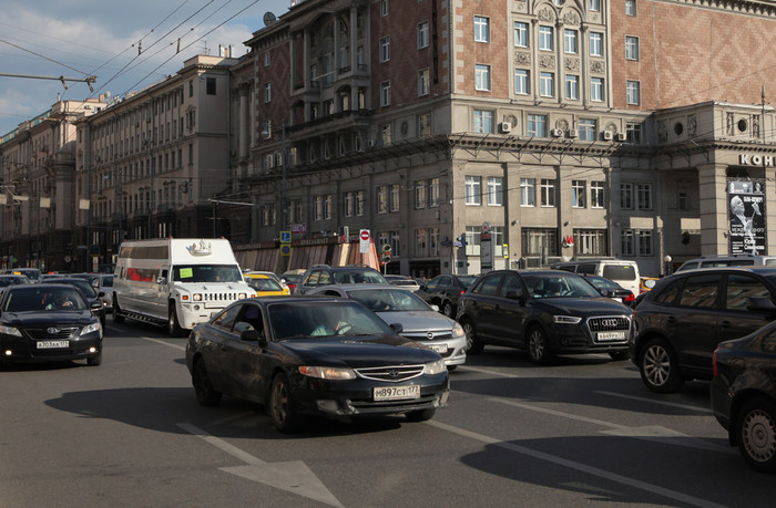 Тверская улица (бывшая улица Горького). Июнь 2014&nbsp;года