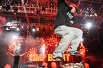 Солист группы Limp Bizkit Фред Дерст во время выступления на музыкальном фестивале Rock on the Range, Огайо, США, 23 мая 2010 года
