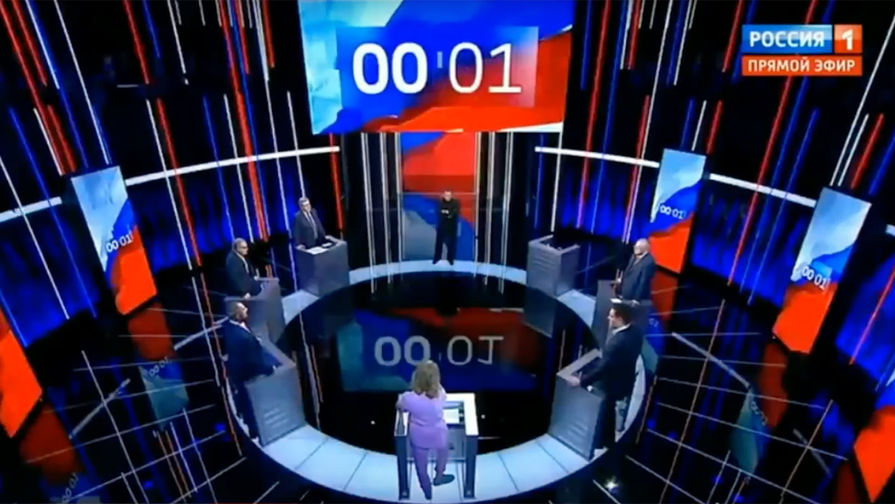 Предвыборные дебаты на телеканале «Россия 1», 14 марта 2018 года