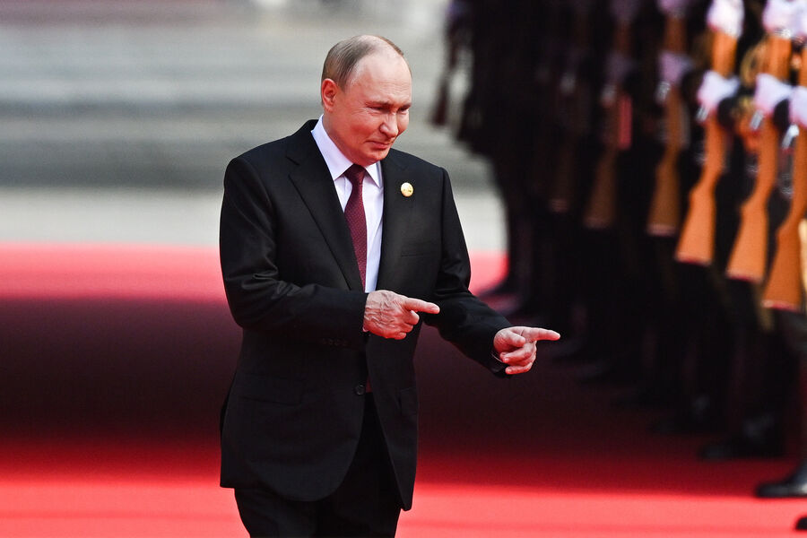 Президент РФ Владимир Путин перед&nbsp;военным парадом по&nbsp;случаю 80-й годовщины Победы китайского народа в&nbsp;войне сопротивления Японии и окончания Второй мировой войны в&nbsp;Пекине, Китай, 3&nbsp;сентября 2025&nbsp;года