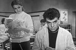 Кадр из художественного фильма «Серебряный тренер», 1963 год