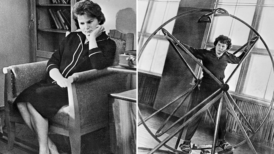 Валентина Терешкова на&nbsp;отдыхе и на&nbsp;тренировке, 1963&nbsp;год