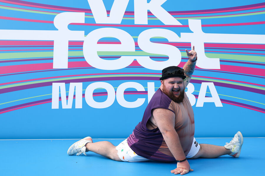Дмитрий Красилов на&nbsp;музыкальном фестивале VK Fest в&nbsp;Парке Горького, 2023&nbsp;год