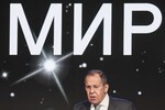 Сергей Лавров на Международном научно-фантастическом симпозиуме «Создавая будущее» в Национальном центре «Россия», 2024 год