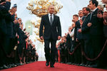 Президент России Владимир Путин во время церемонии инаугурации в Кремле, 7 мая 2018 года