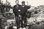 Сальвадор Дали и рыбак в Порт-Льигате, Испания