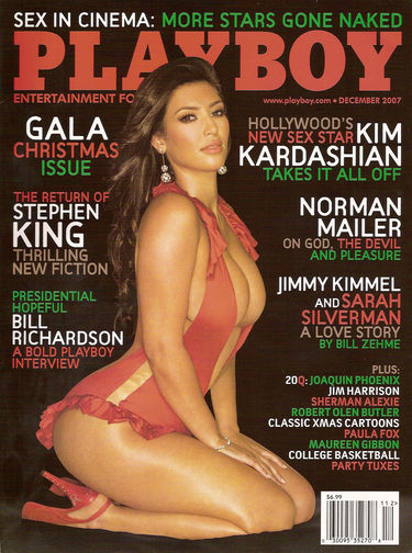Ким Кардашьян на обложке Playboy, 2007 год