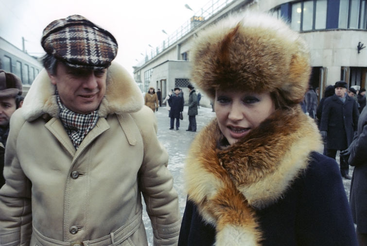 Композитор Раймонд Паулс и певица Алла Пугачева, 1986&nbsp;год