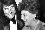Австрийский певец Удо Юргенс и Энне Бурда, 1976 год