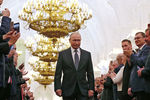 Президент России Владимир Путин во время церемонии инаугурации в Кремле, 7 мая 2018 года