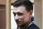 Футболист Павел Мамаев на заседании Пресненского районного суда Москвы, 3 апреля 2019 года