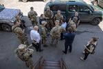 Президент Украины во время посещения Донбасса, 27 мая 2019 года