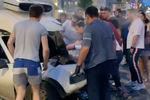 Ситуация на месте ДТП с Михаилом Ефремовым в центре Москвы, 8 июня 2020 года
