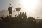 Ежегодный фестиваль Burning Man в пустыне Блэк-Рок