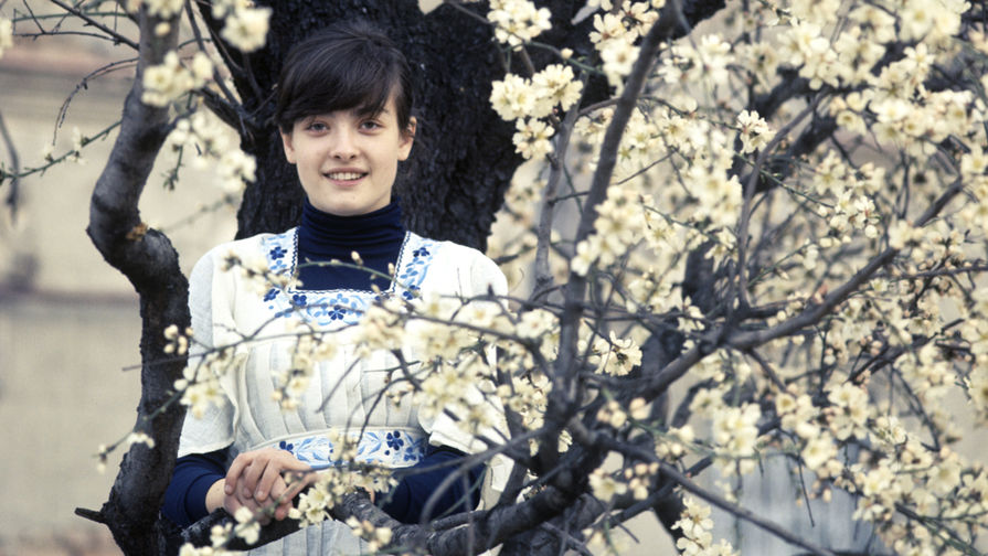 Актриса Лика Кавжарадзе, 1977&nbsp;год