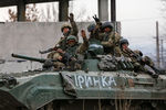 БМП-1 украинских военнослужащих в&nbsp;районе Дебальцево