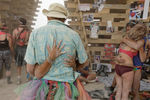 Ежегодный фестиваль Burning Man в пустыне Блэк-Рок
