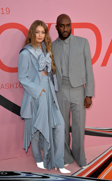 Джиджи Хадид и Вирджил Абло на&nbsp;вручение премии CFDA Fashion Awards в&nbsp;Бруклинском музее искусств в&nbsp;Нью-Йорке, 2019&nbsp;год