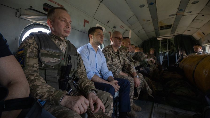 Президент Украины во время посещения Донбасса, 27 мая 2019 года
