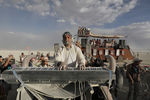 Ежегодный фестиваль Burning Man в пустыне Блэк-Рок