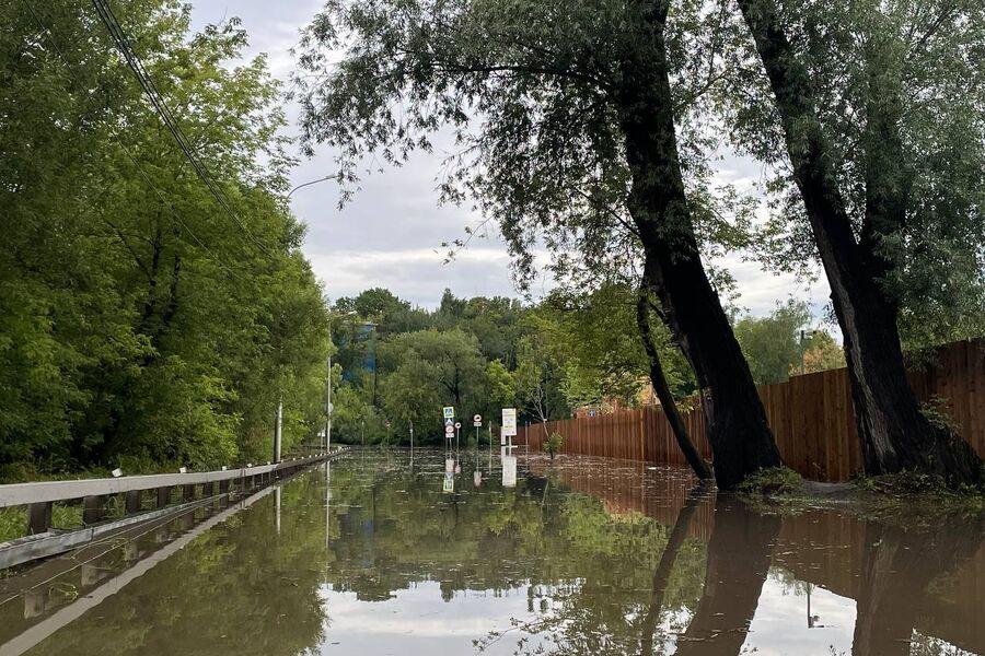 Последствия ливня на&nbsp;ВДНХ в&nbsp;Москве, 15&nbsp;июля 2025&nbsp;года
