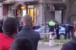 Последствия стрельбы у метро «Рязанский проспект» в Москве, 18 сентября 2019 года (кадр из видео)