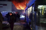 Пожар в складском помещении Wildberries на Московском шоссе в Санкт-Петербурге, 13 января 2024 года