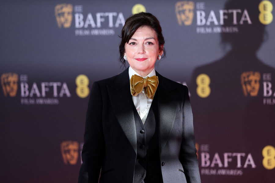 Главный исполнительный директор BAFTA Джейн Миллихип на&nbsp;77-й церемонии вручения премии BAFTA, 18&nbsp;февраля 2024&nbsp;года
