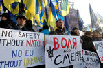 Участники протестной акции оппозиции в Киеве