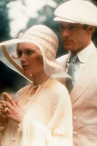 Миа Фэрроу и Роберт Редфорд в картине «Великий Гэтсби» (1974)