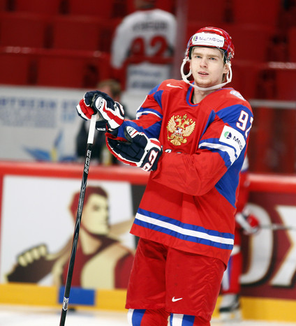 Российский нападающий Евгений Кузнецов