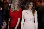 Иванка Трамп с дочерью и Меланией Трамп (нынешняя жена Дональда Трампа)