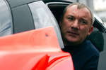 Президент компании Marussia Motors Николай Фоменко на территории завода по сборке первого отечественного спорткара, 2010 год