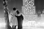Вид на гостиницу «Украина» в Москве, 1959 год