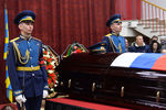 Церемония прощания с погибшим в Сирии летчиком Романом Филиповым в Воронеже, 8 февраля 2018 года