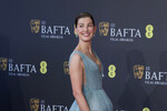 Актриса Розамунд Пайк на 77-й церемонии вручения премии BAFTA, 18 февраля 2024 года
