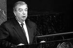 Министр иностранных дел Российской Федерации Евгений Примаков выступает на 51-й сессии Генеральной Ассамблеи ООН, 1996 год