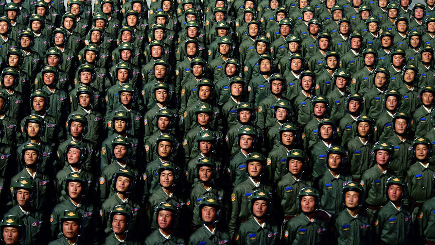 Военный парад в&nbsp;честь 75-летия основания Трудовой партии Кореи (ТПК), Пхеньян, 10 октября 2020 года