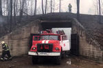У одного из цехов завода «Эластик» в поселке Лесное Шиловского района, где произошел взрыв, 22 октября 2021 года