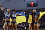 Сбораная Украины выиграла бронзу в эстафете 4х100 м